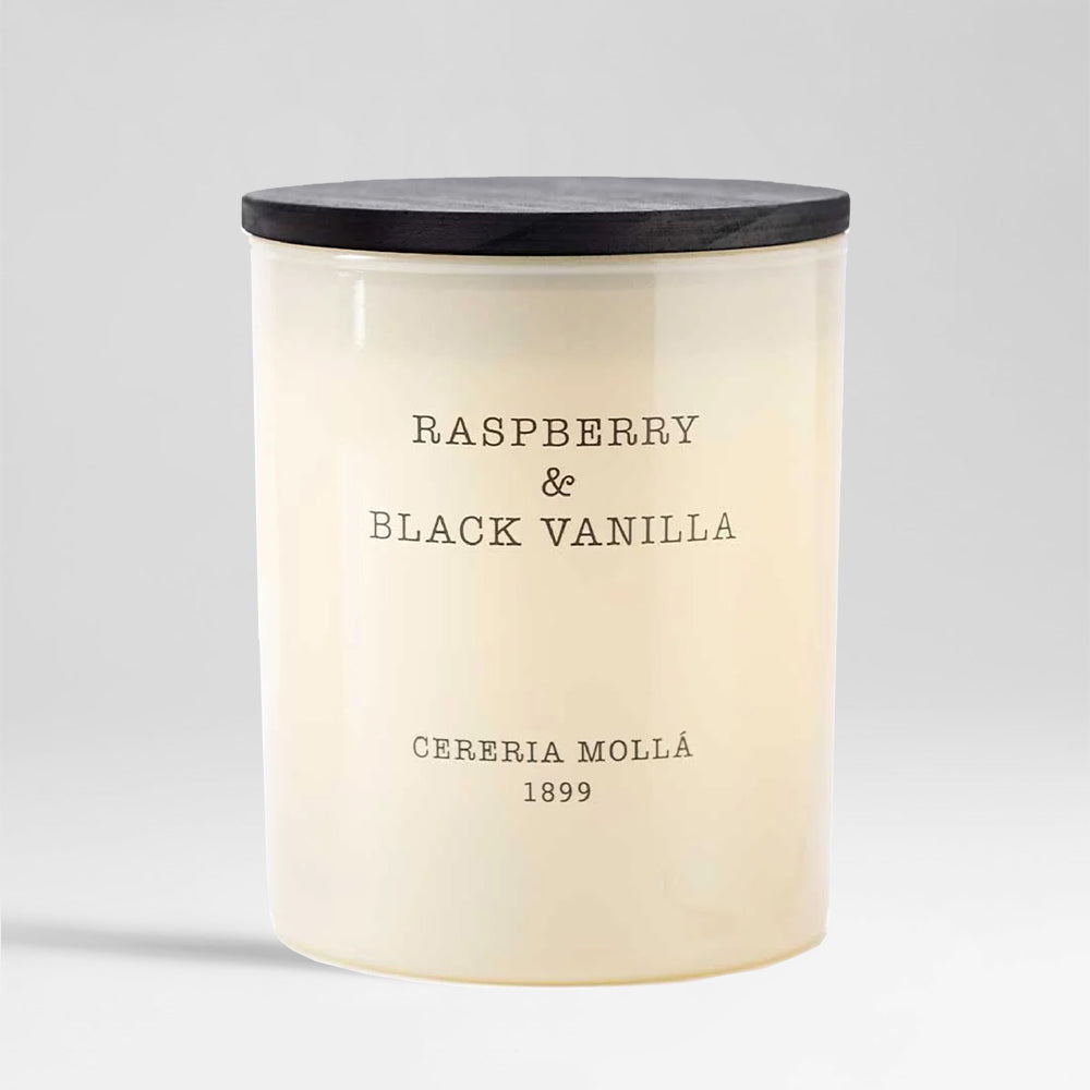 Žvakė "Raspberry & Black vanilla"