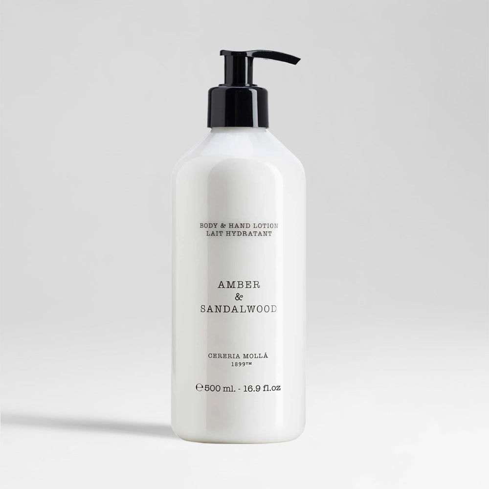 Rrankų ir kūno losjonas "Amber & Sandalwood"