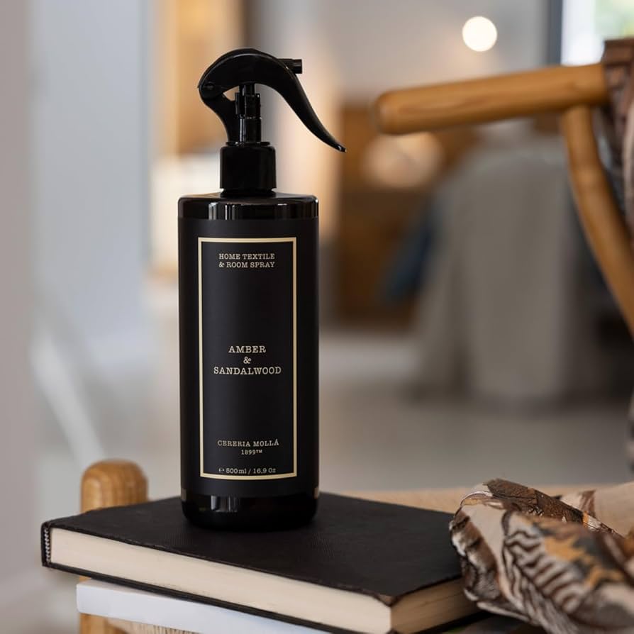 Tekstilės purškiklis "Amber & Sandalwood"