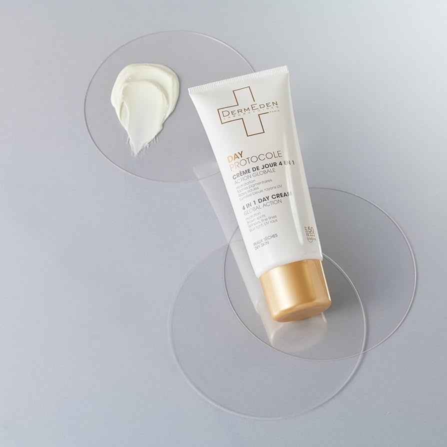 Apsauginis drėkinamasis kremas nuo saulės sausai, jautriai odai SPF 50