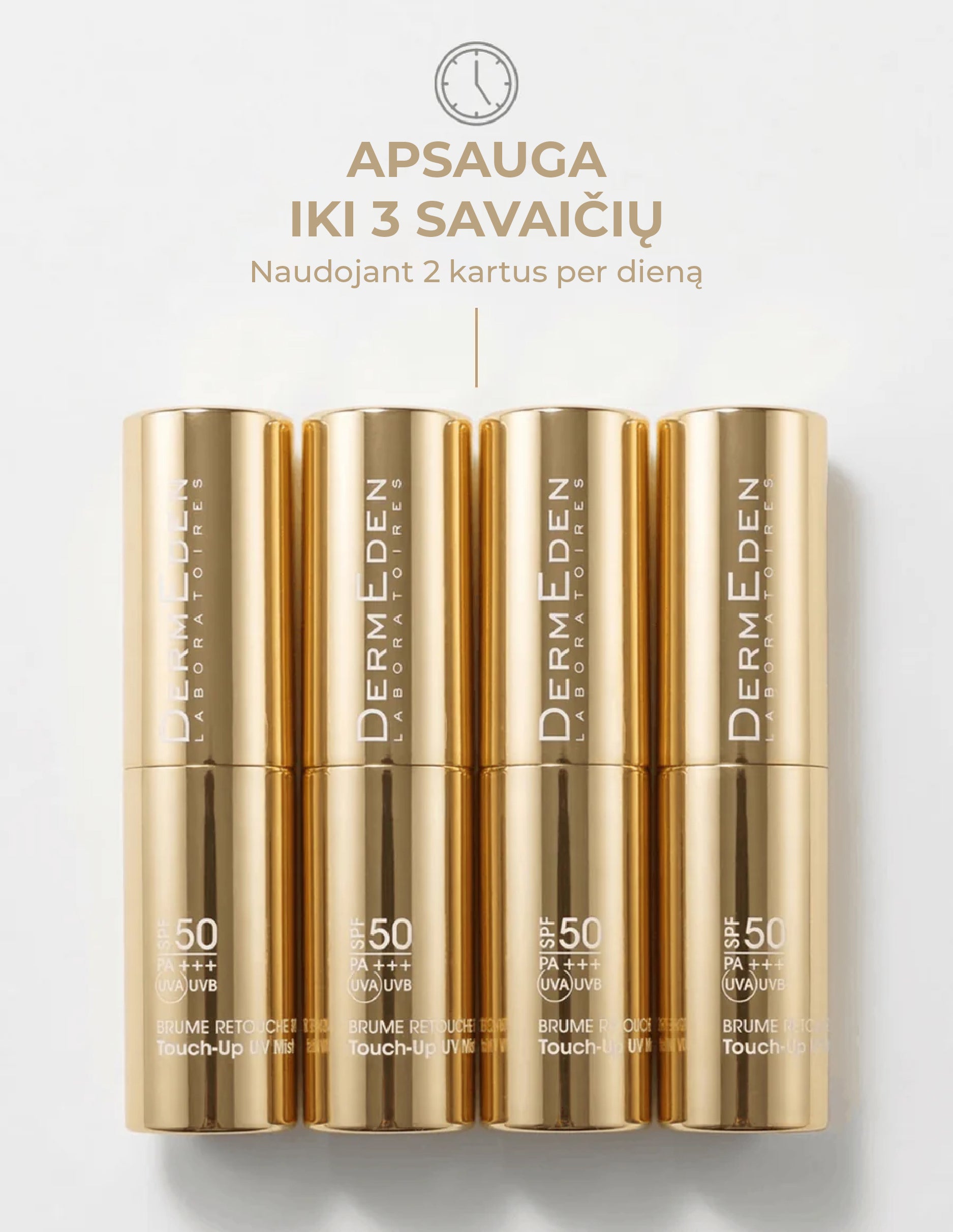 Apsauginė UV dulksna TOUCH UP MIST SPF50