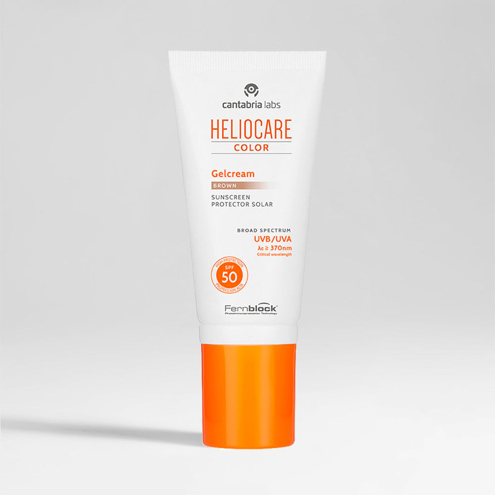 Heliocare gelinis veido kremas SPF 50 su spalva