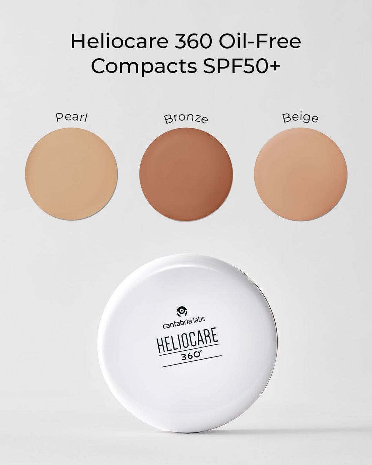 Heliocare 360° Oil-Free kompaktinė pudra SPF 50+