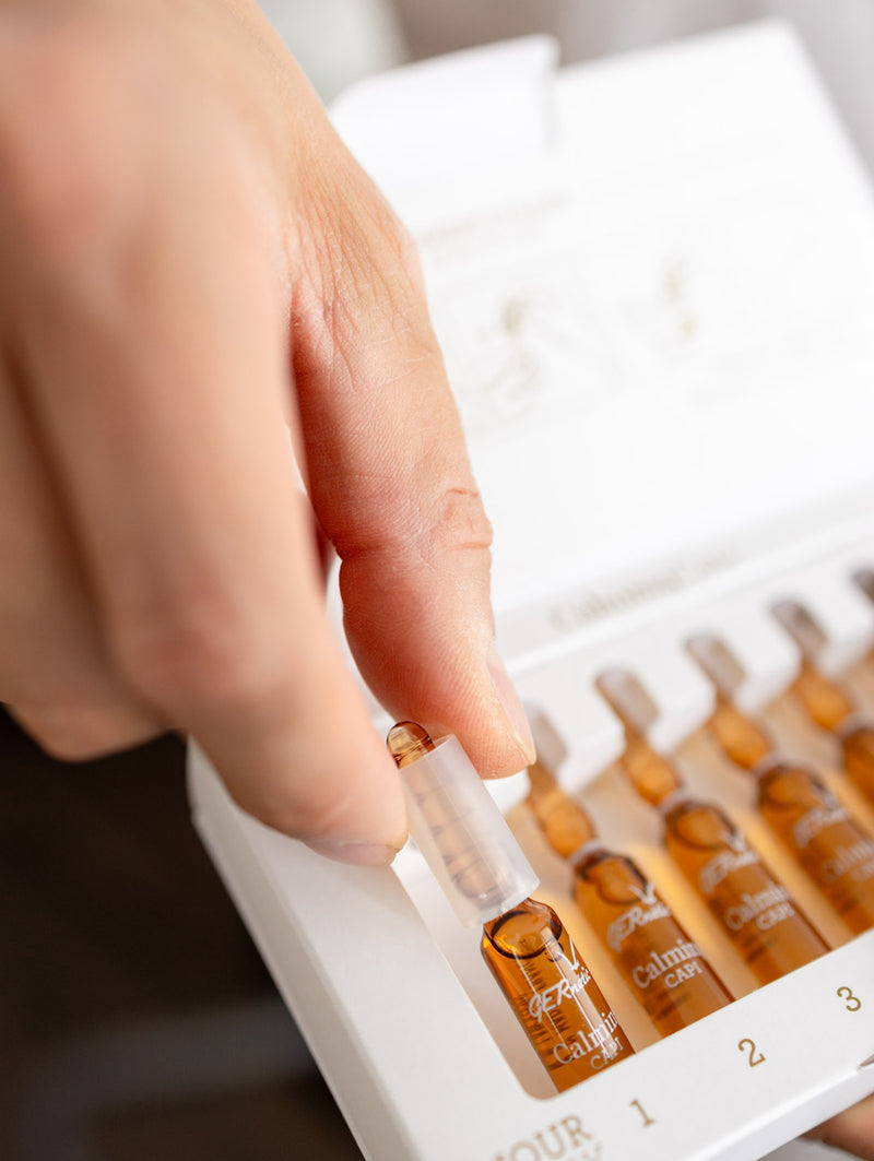 Skalpą raminančios ampulės Calming Capi