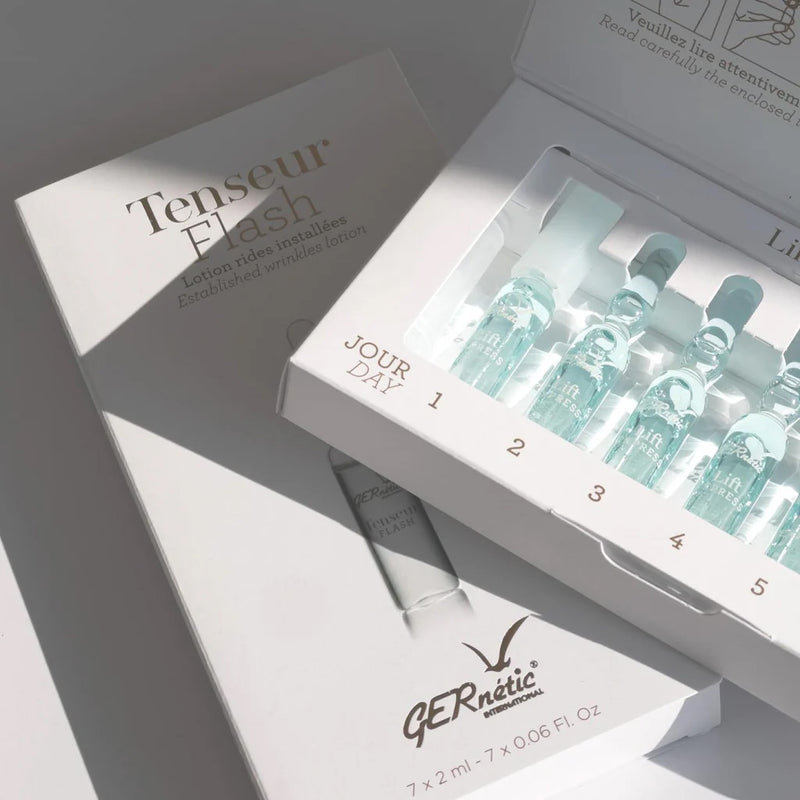 Stangrinančios ir atjauninančios ampulės Tenseur Flash