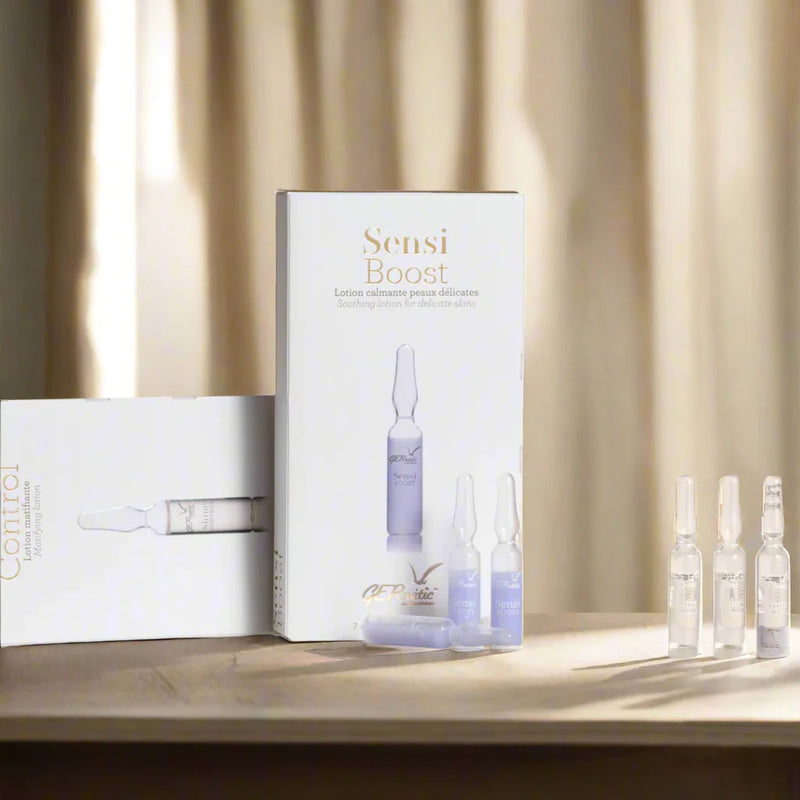 Odą raminančios ir atstatančios ampulės Sensi Boost