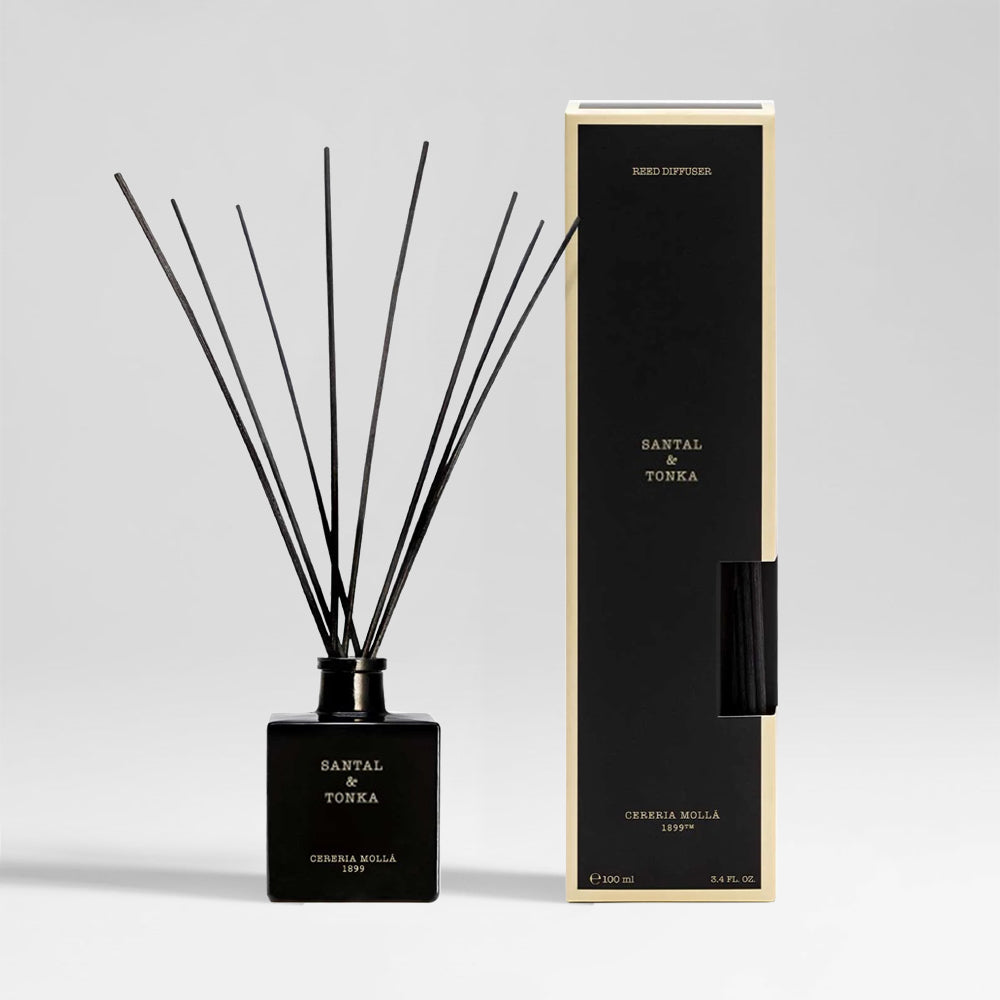 Namų kvapų difuzorius su lazdelėmis "Santal & Tonka"