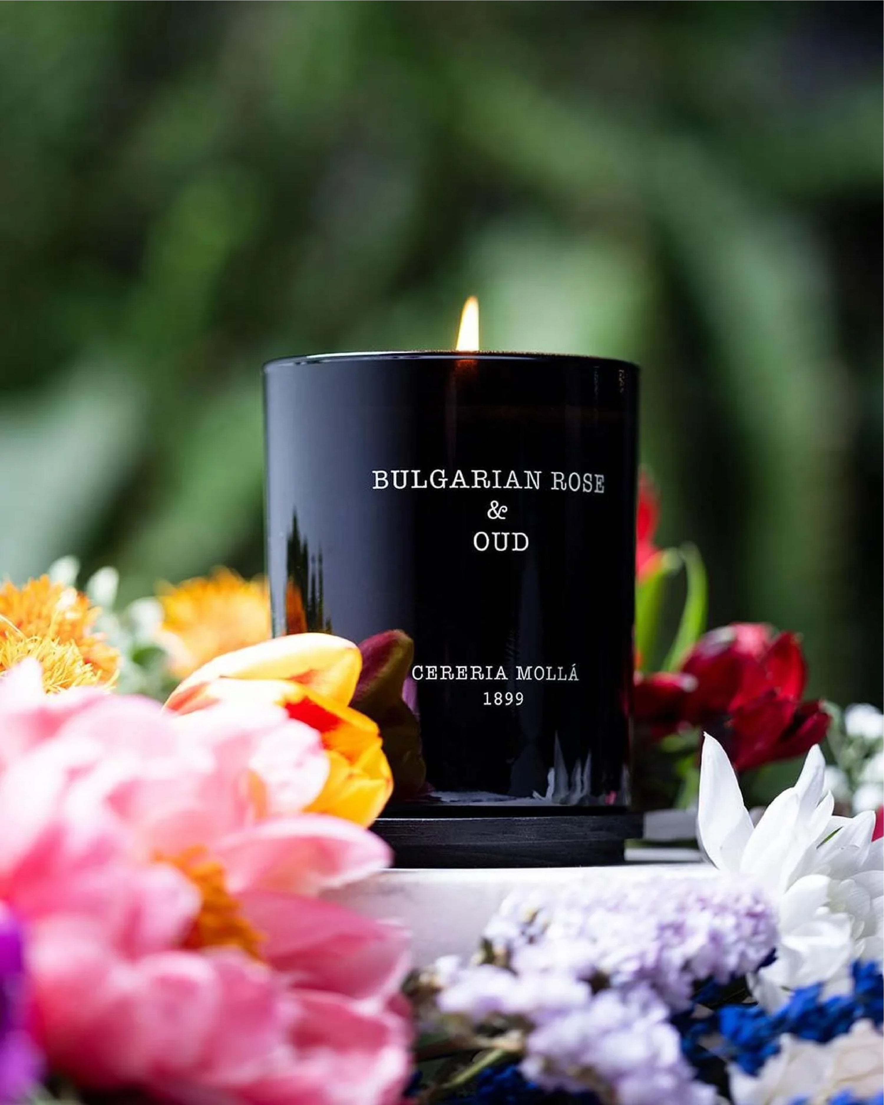 Žvakė "Bulgarian rose & Oud"