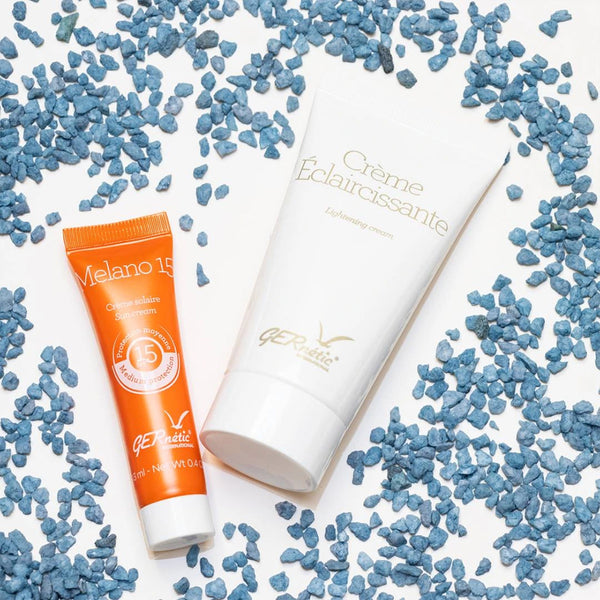 Šviesinamasis kremas + apsauga nuo saulės Melano 15