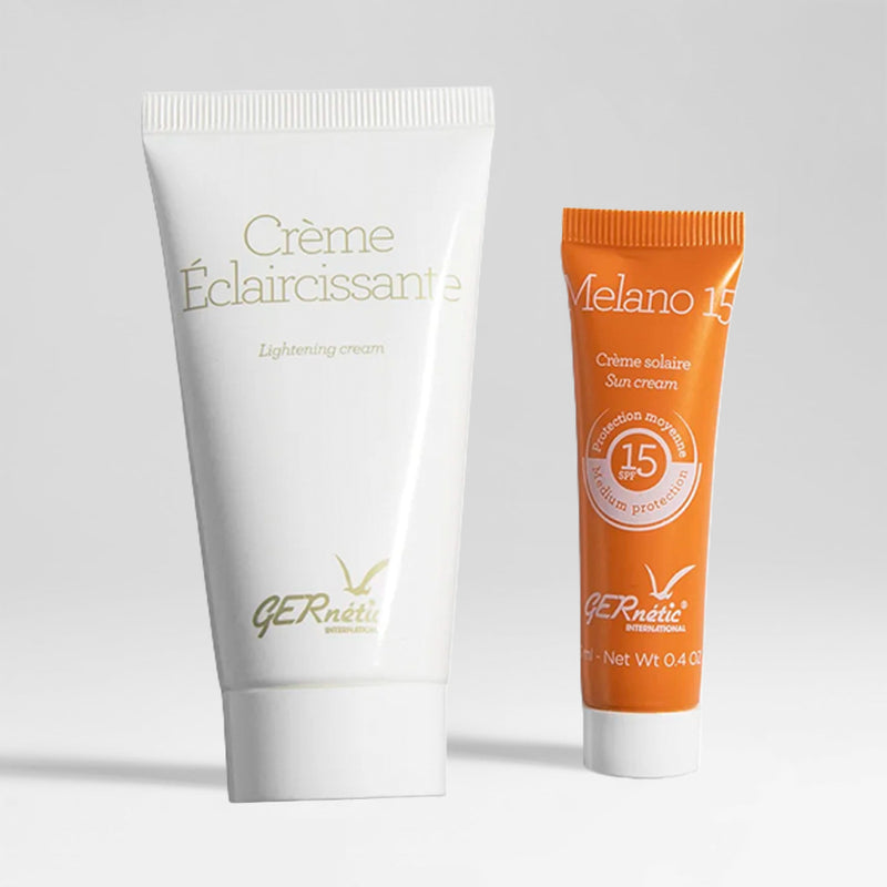 Šviesinamasis kremas + apsauga nuo saulės Melano 15