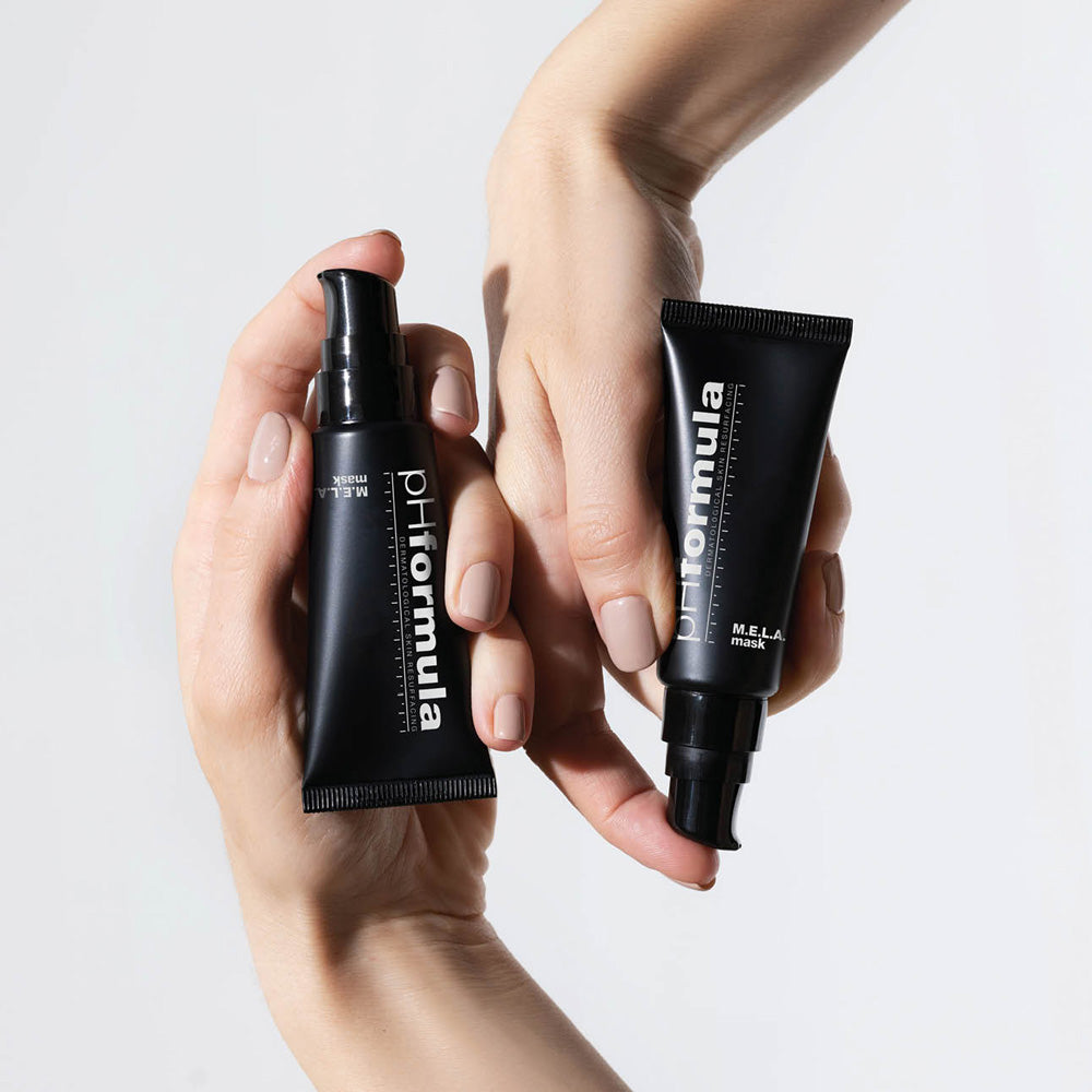 Veido kaukė pigmentuotai odai M.E.L.A. 2 vnt.