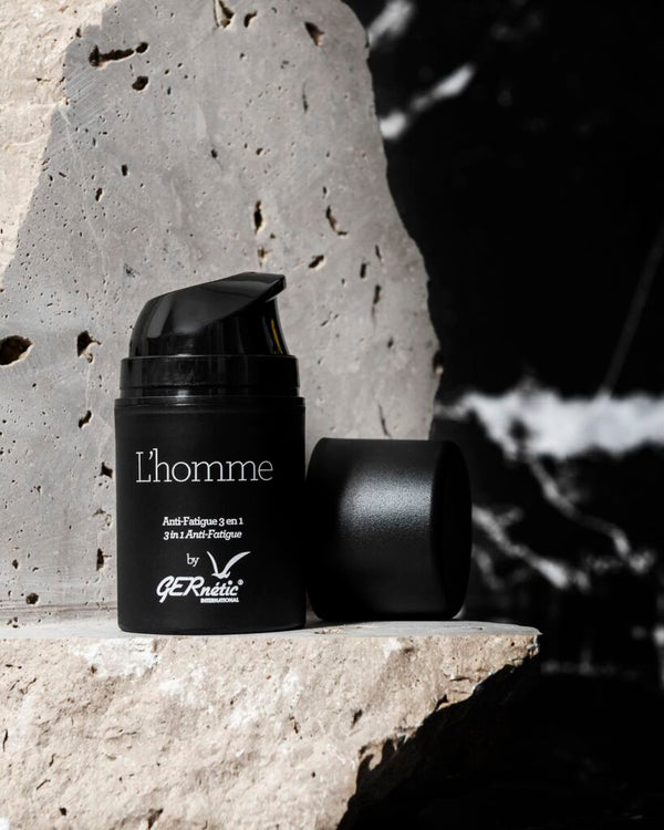 Drėkinantis, stangrinantis ir energizuojantis gelinis kremas vyrams