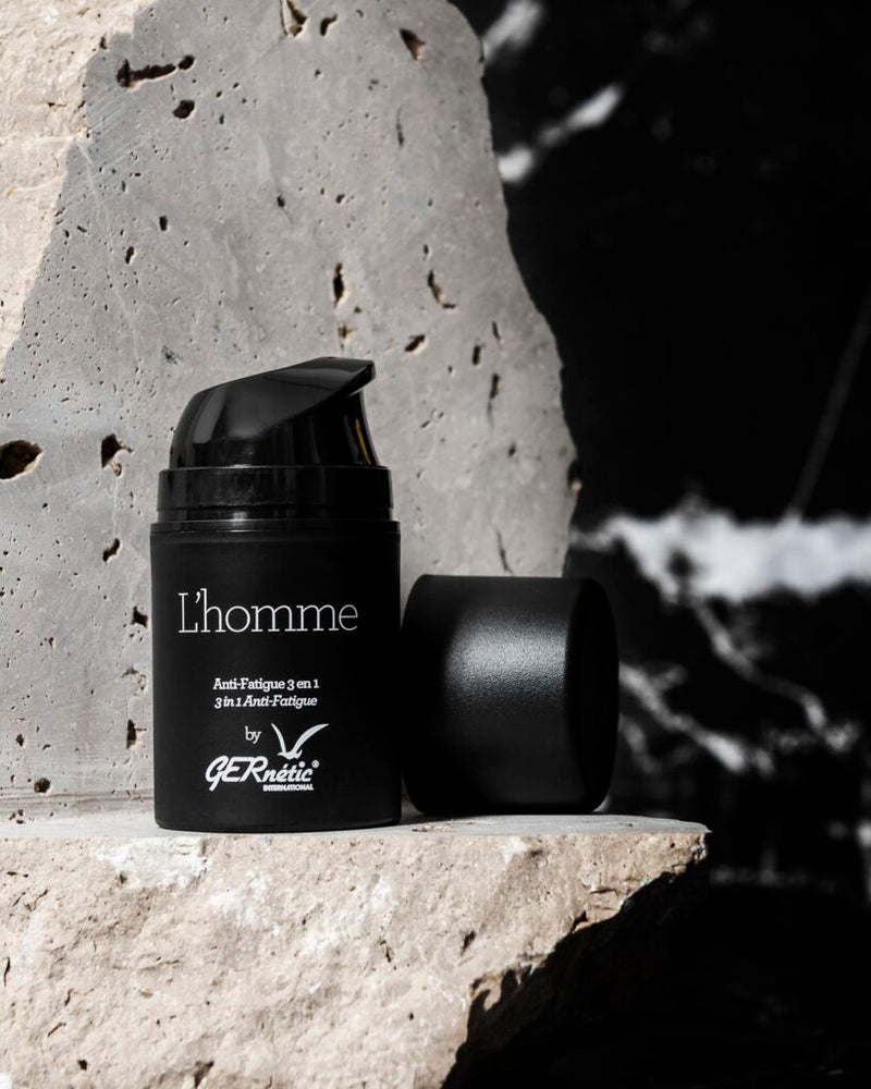 Drėkinantis, stangrinantis ir energizuojantis gelinis kremas vyrams