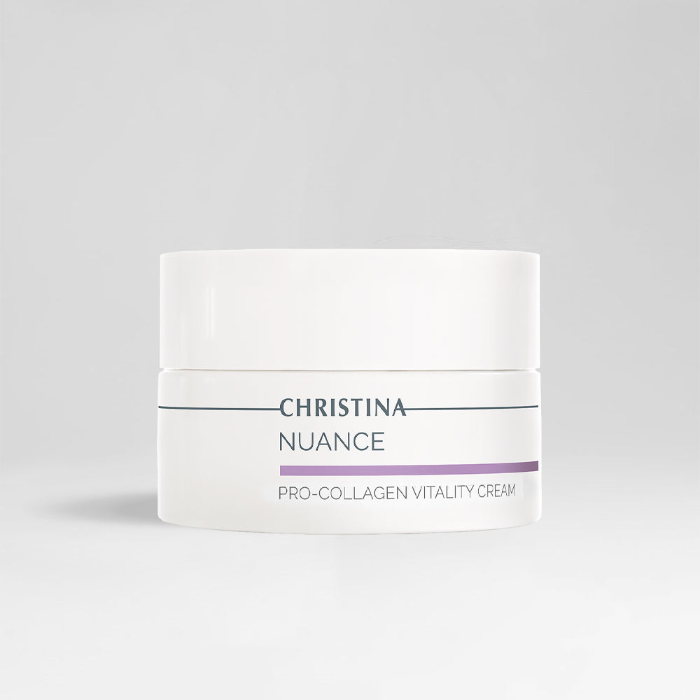 Dieninis veido kremas nuo raukšlių su pro kolagenu