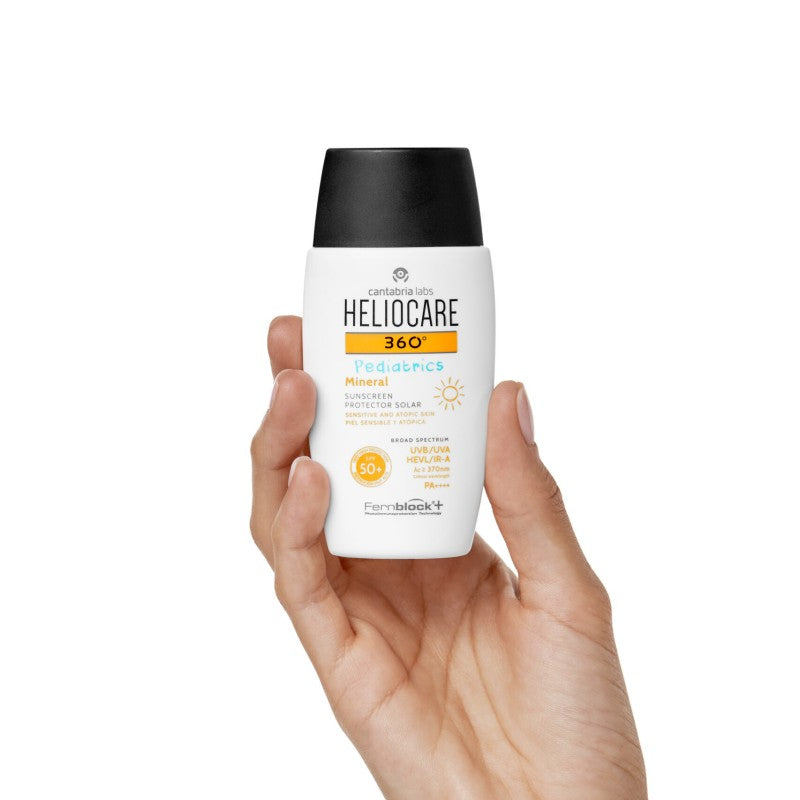 Heliocare 360º Pediatrics apsauga nuo saulės su mineraliniais filtrais