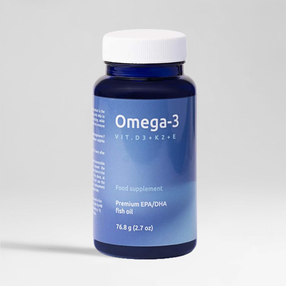 Premium omega-3 + vit. D3, K2, E