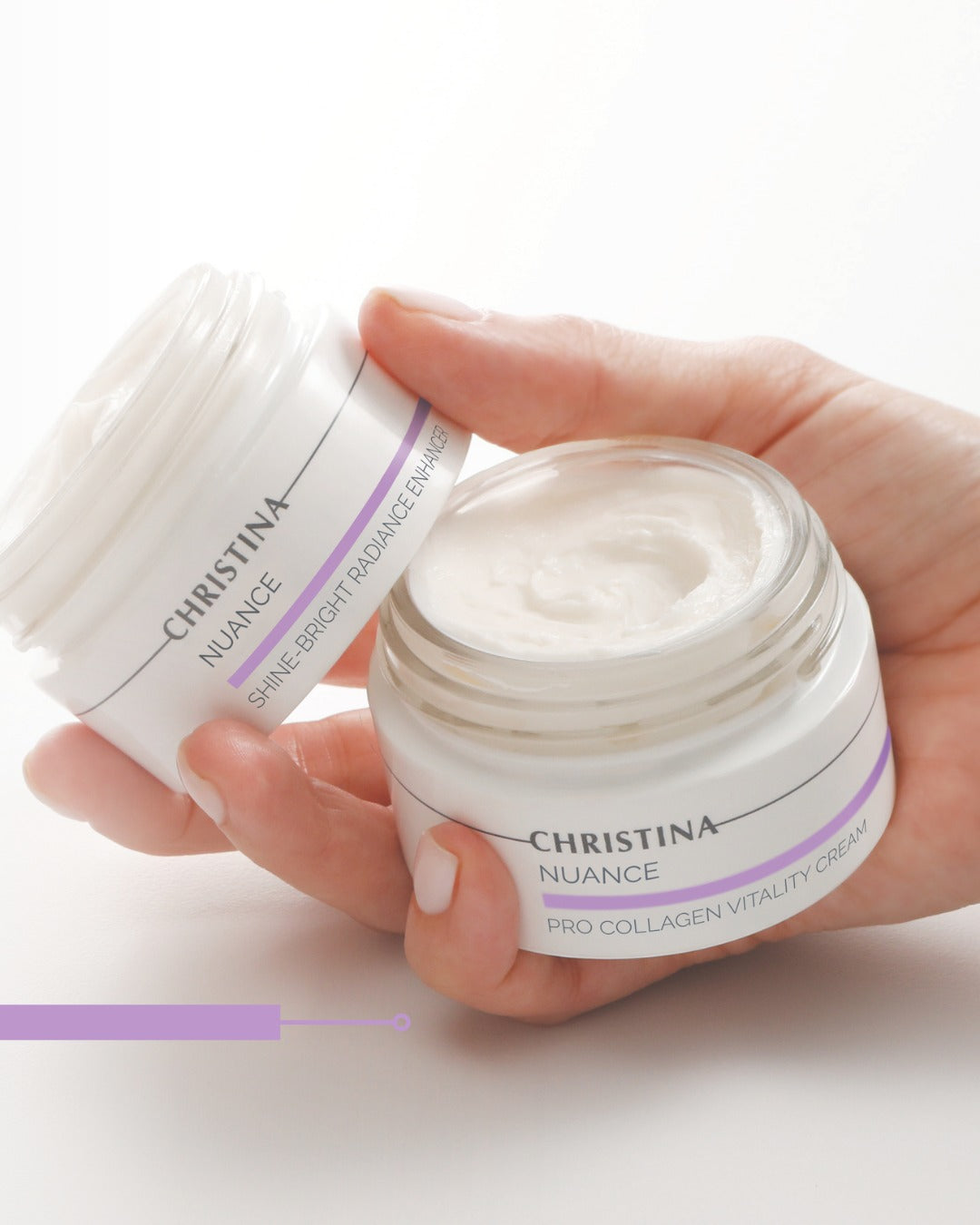 Dieninis veido kremas nuo raukšlių su pro kolagenu