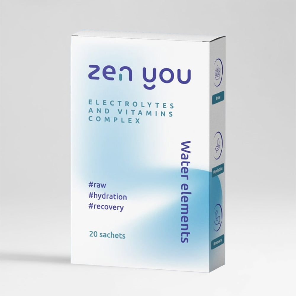 Water Elements – elektrolitų ir vitaminų formulė